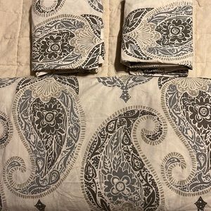 Pottery Barn duvet set